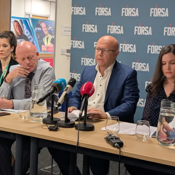 Forsa press conference