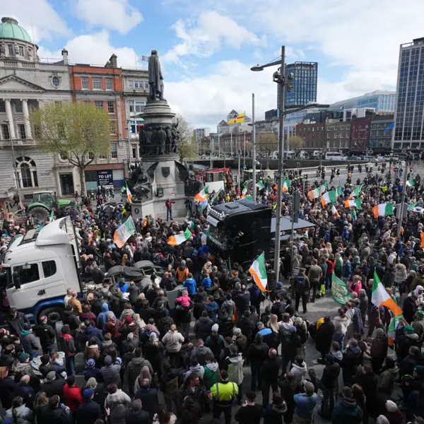 Fuel protest Dublin