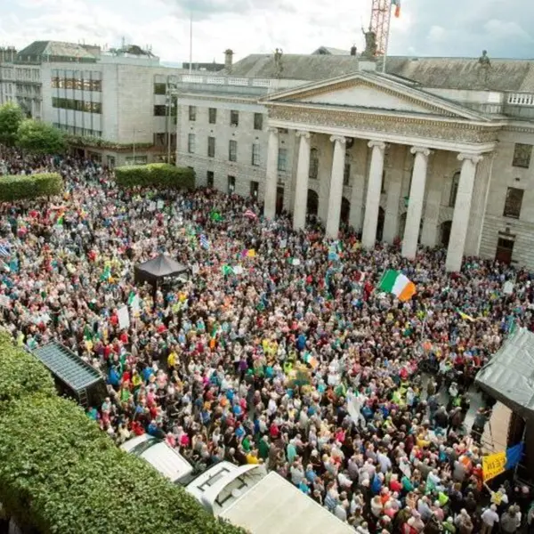 water charges protest dublin