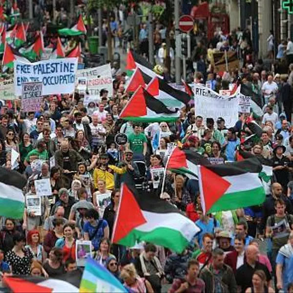 Dublin protest for Palestine