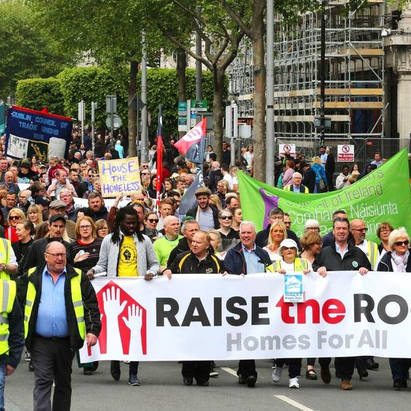 Raise The Roof Housing Protest