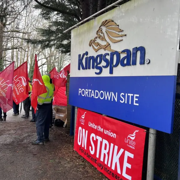 Kingspan workers' strike